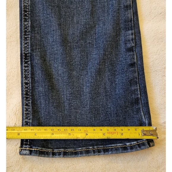 Silver Elyse Slim Boot Jeans Womens 28x33 Blue Slim Fit Bootcut Denim - Picture 11 of 13